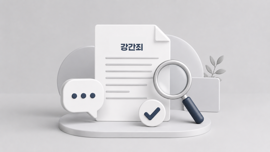 강간죄 처벌수위 및 경찰조사 대응법, 강간변호사 선임은?