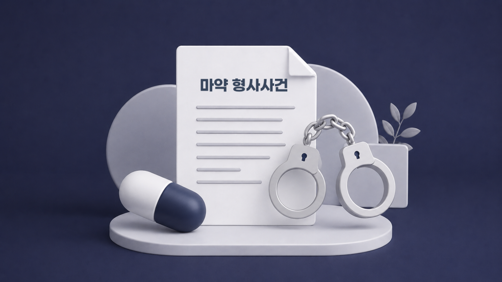 마약사건 변호사 선임｜처벌수위·경찰조사·검찰송치 대응