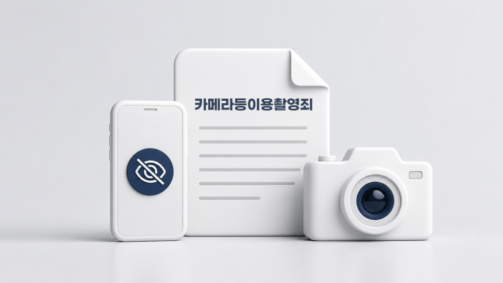 불법촬영(카메라등이용촬영) 처벌 기준과 경찰조사 대응 방법